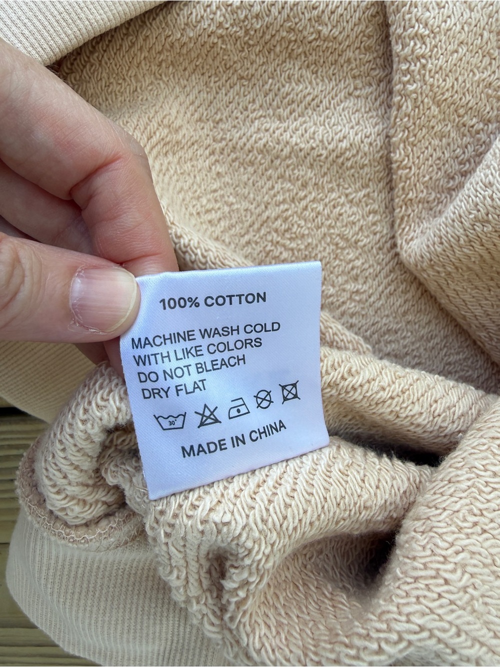 NEW Parke x Dunkin' Varsity Mockneck Latte Small/Medium Cream - Picture 6 of 7